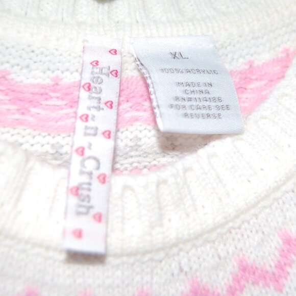 NWOT Heart-n-Crush Girls Size XL (Bust: 31") Mini Knit Dress - Picture 9 of 9